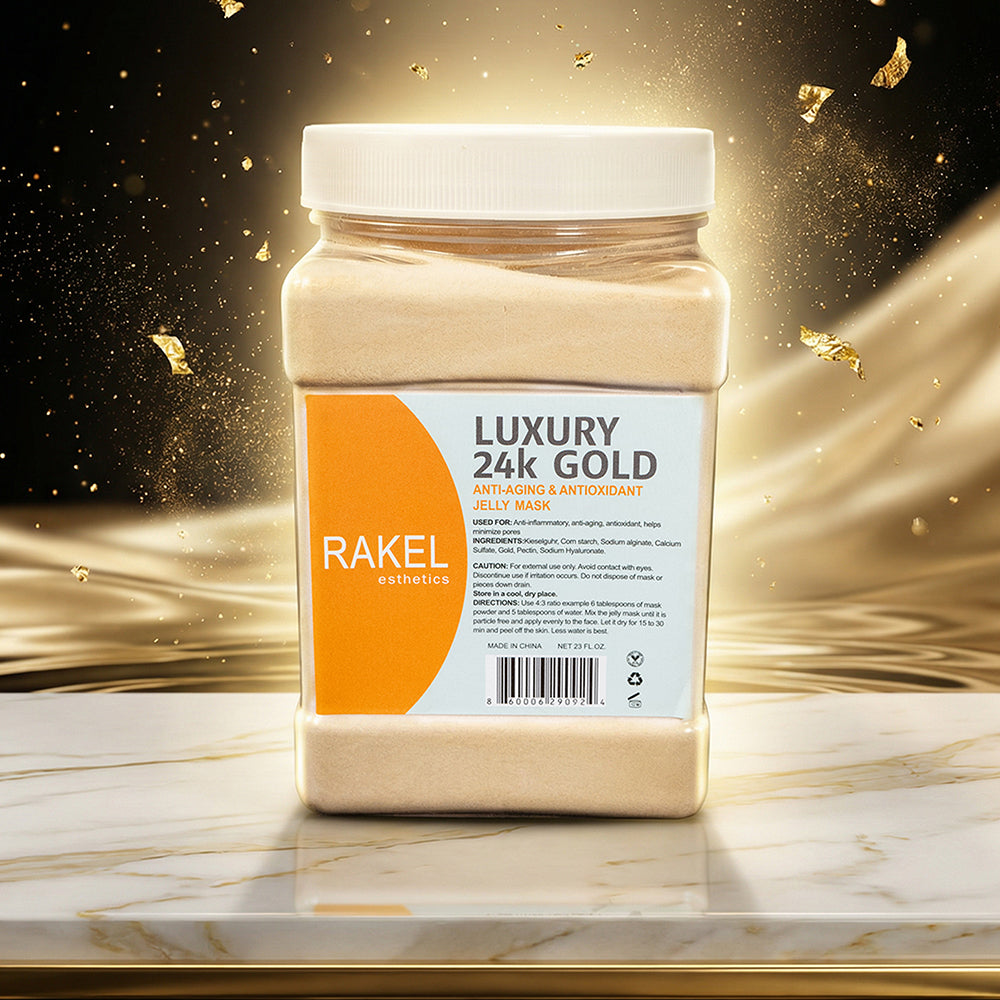 Rakel Esthetics Luxury 24K Gold Jelly Mask 23 fl oz – Anti-Aging Mask