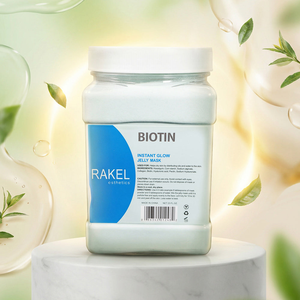 Rakel Esthetics Biotin Jelly Mask 23 fl oz – Instant Glow Mask