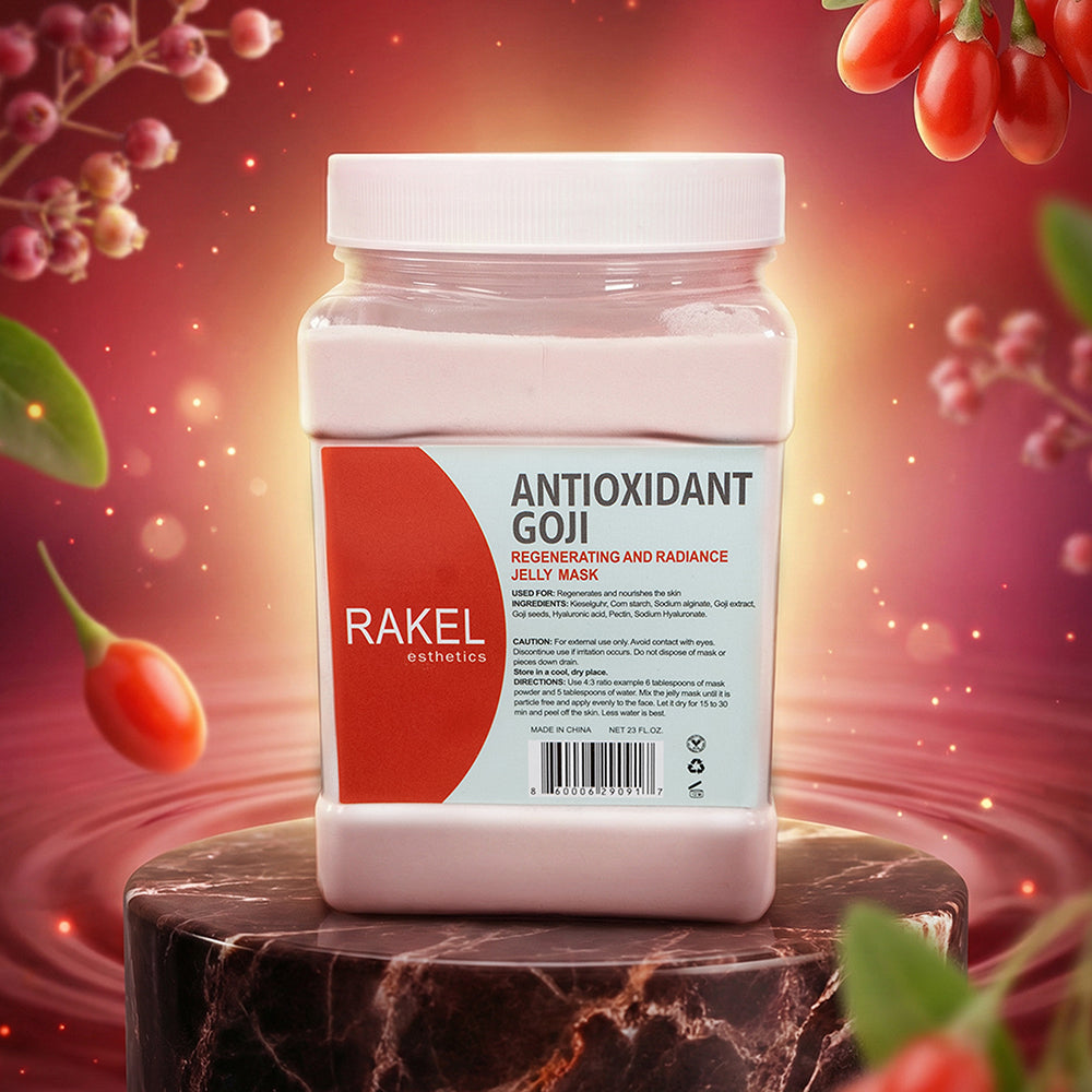 Rakel Esthetics Antioxidant Goji Jelly Mask 23 fl oz – Radiance Skin Mask