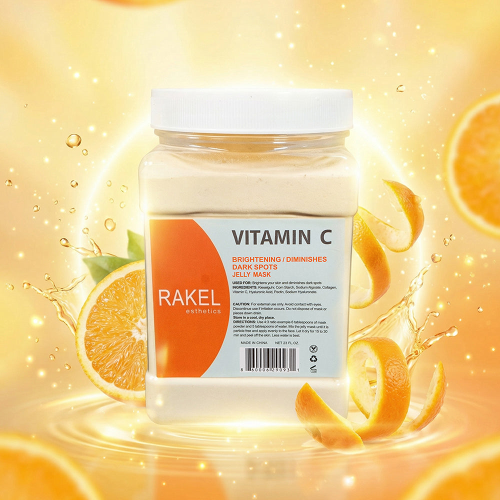 Rakel Esthetics Vitamin C Jelly Mask 23 fl oz – Brightening Dark Spot Mask
