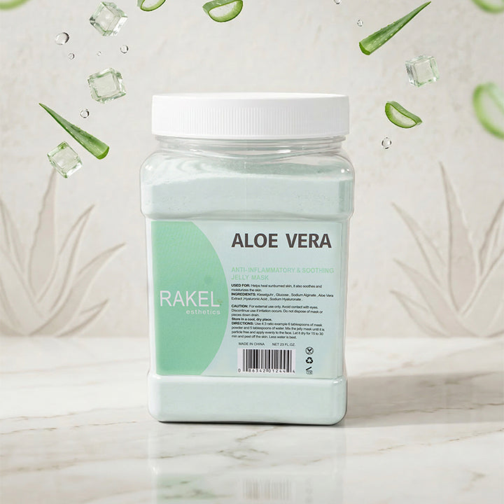 Rakel Esthetics Aloe Vera Jelly Mask 23 fl oz – Soothing Hydration Mask