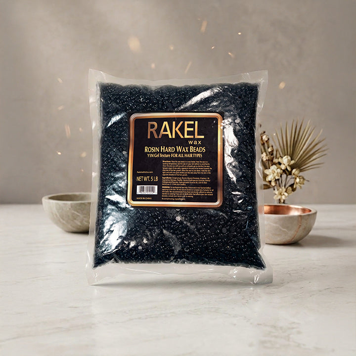 Rakel Esthetics Yin Black Hard Wax Beads 5LB – Professional Wax Beads