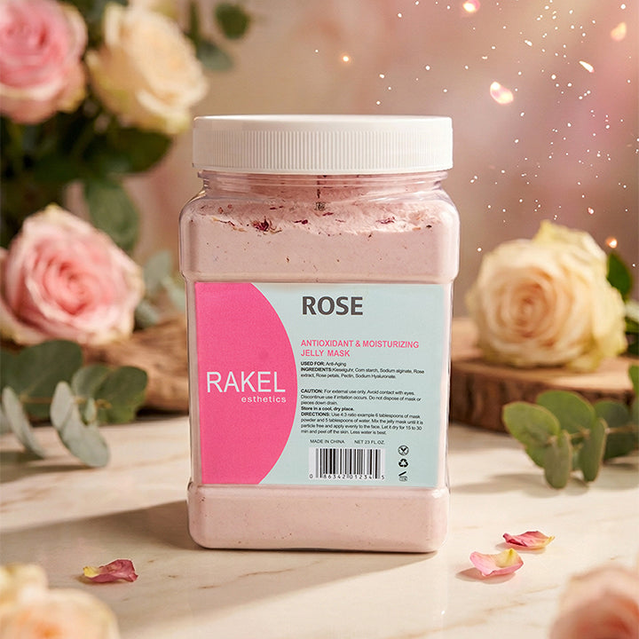 Rakel Esthetics Rose Jelly Mask 23 fl oz – Antioxidant Moisturizing Mask